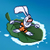 Leaf Boarding... - Board a leaf and surf the water!